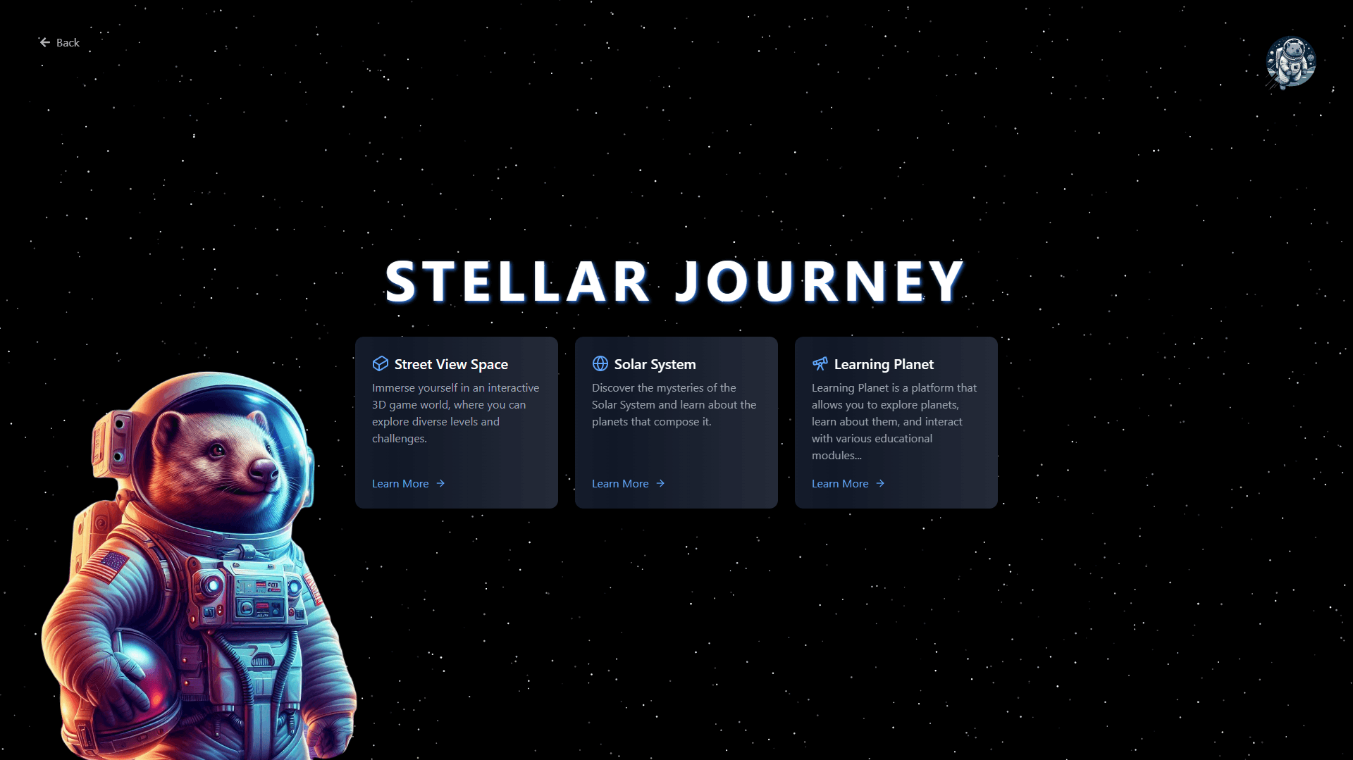STELLAR JOURNEY - NASA Space Apps Challenge 2024