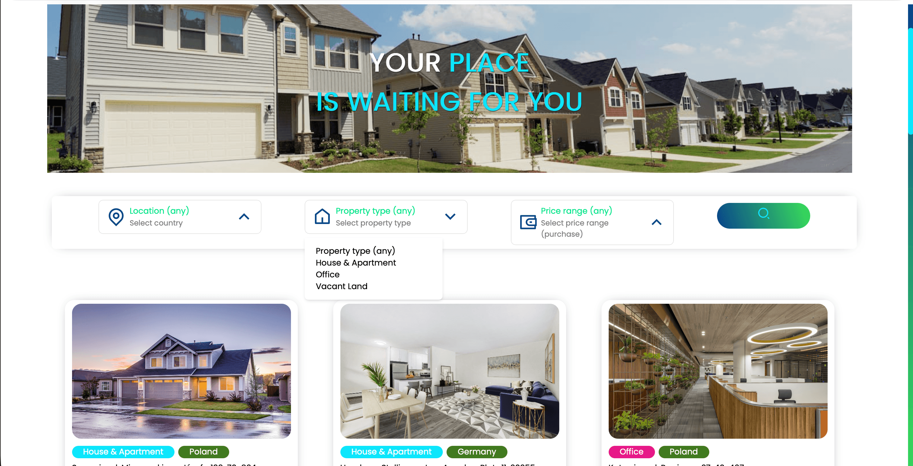 Welcome Home - Real Estate App screenshot 2